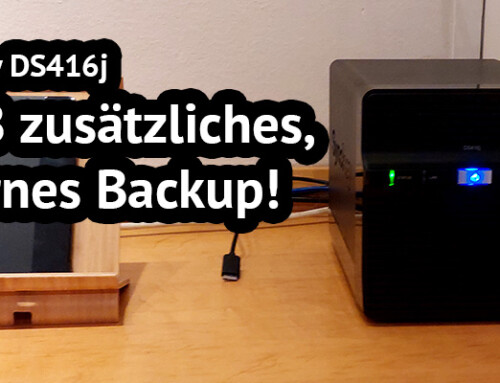 Synology DiskStation DS416j – 10TB Backup Safe